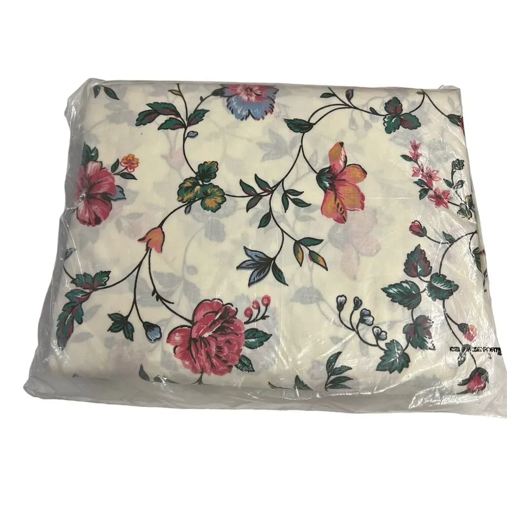 Vintage Galleria Cannon‎ Mills Mervyn's Olivia Flora Sheets